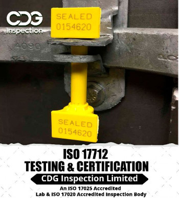 Container Seal Testing &amp;amp; Inspection (ISO 17712)