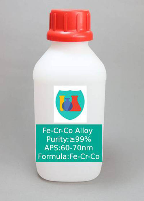 Fe-Cr-Co Alloy Nanopowder, Purity : ≥99%