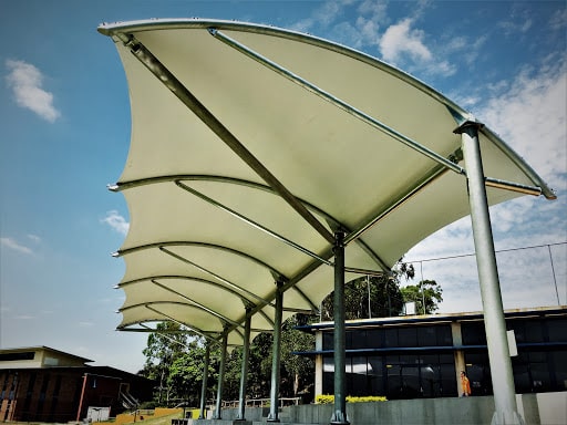 Walkway Tensile Structure