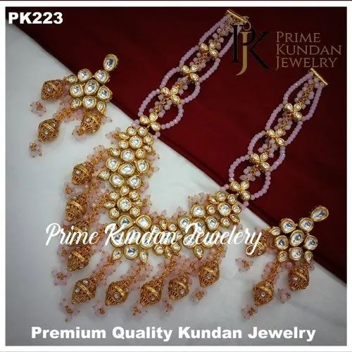 PK223 Kundan Necklace Set