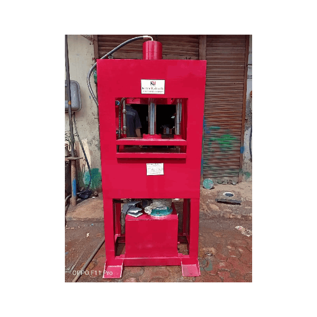 Kiran Tons Power Operated Hydraulic Press Machine Inr Lakhinr Lakh Piece By Kiran