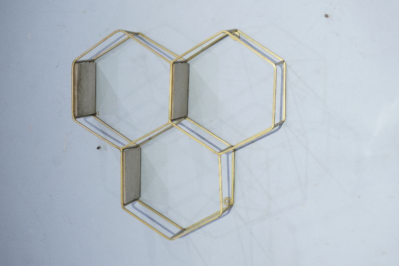 Hexagon Wall Rack