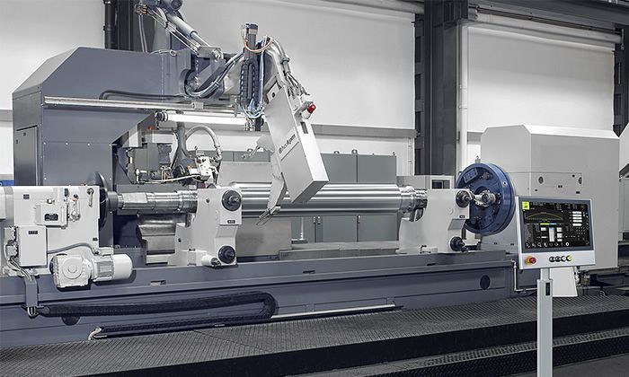 CNC Roll Grinding Machine