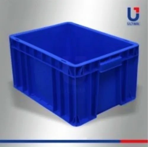 Plastic Square Industrial Crate, Style : Mesh