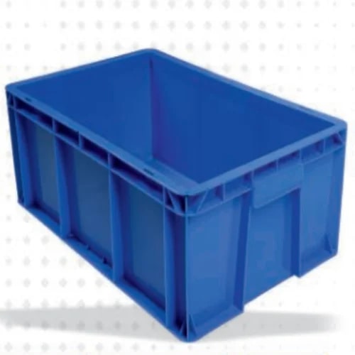 Plastic UCH 500X325X200mm Industrial Crate, Style : Solid Box