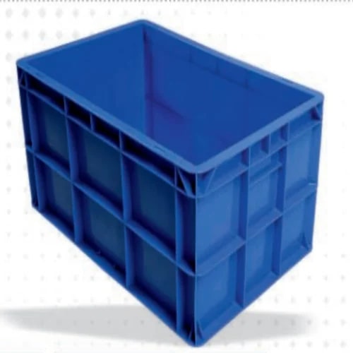 Plastic UCH 500X325X250mm Industrial Crate, Style : Solid Box