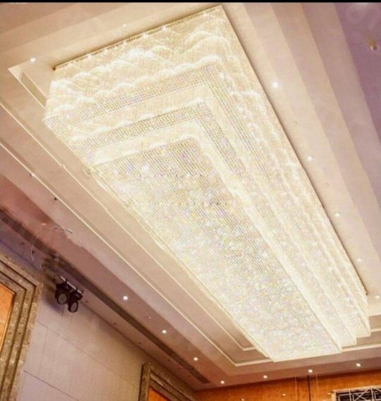 10' X 25' Decorative Chandelier, for Banquet Halls, Home, Hotel, Feature : Dust Proof, Fine Finishing