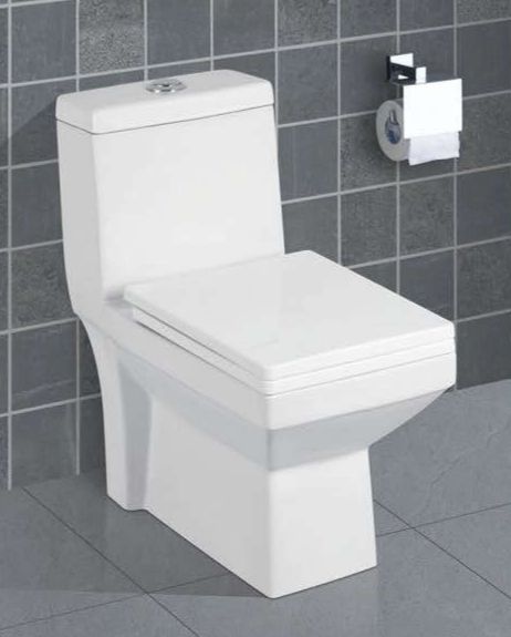 Crystal Plain One Piece Water Closet, for Toilet Use, Size : 730x360x685 mm
