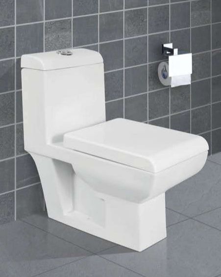 Neo Plain One Piece Water Closet, for Toilet Use, Size : 680x350x720 mm