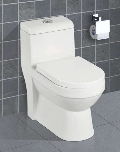 Spice Plain One Piece Water Closet, for Toilet Use, Size : 650x340x685 mm