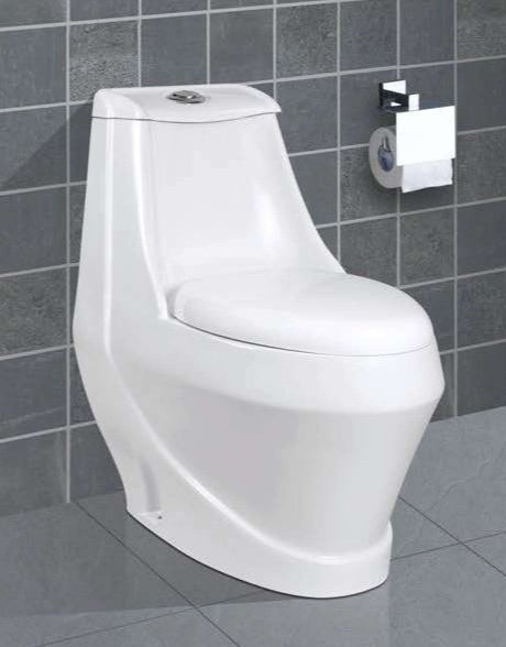 Vintage Plain One Piece Water Closet, for Toilet Use, Size : 750x385x765 mm