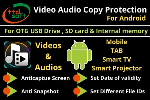 android video audio copy protection software
