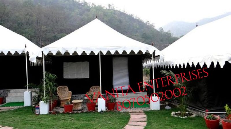 Cotton Swiss Cottage Tent, for Camping, Feature : Comfortable, Impeccable Finish