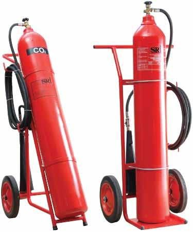 Carbon Dioxide Trolley Fire Extinguisher, Feature : Easy To Use, Fast Charging, Non Breakable