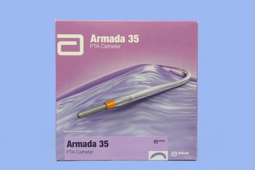 ABBOTT Curved Rubber Armada 35 PTA Catheter, for Cardiology