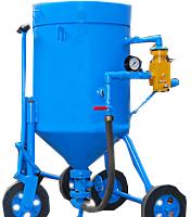 portable abrasive blasting machine