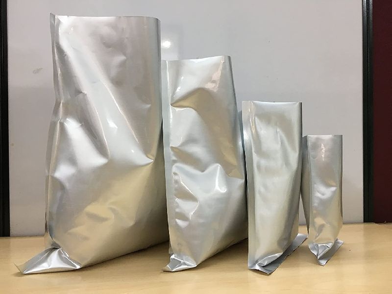 Plain triple laminated bags, Style : Three Side Seal