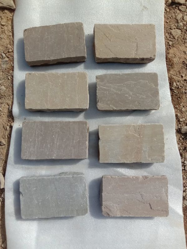 Rectangular Non Polished Indian sandstone, for Flooring, Form : Slab, Tile