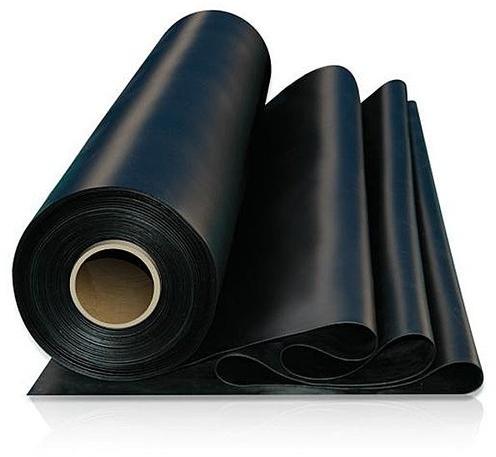Plain EPDM Rubber Sheet, Color : Black