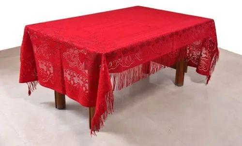 Cotton Fringe Table Cover, Feature : Anti Shrink, Soft