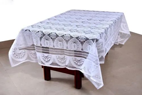 Knitted Polyester Table Lotus Cover, Size : 40x60 inches
