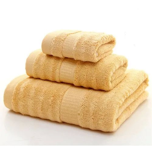 Plain Bamboo Towel, Size : Multisize