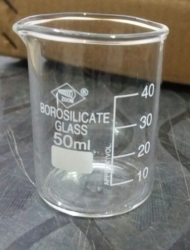 Glass Beaker (50ml) by Zoom Scientific World, 50ml glass beaker, INR 25
