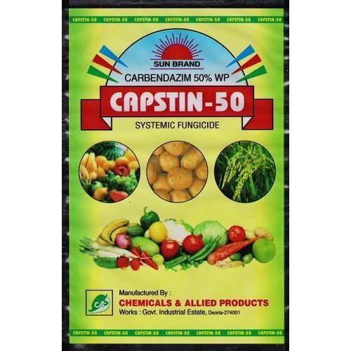 Capstin 50 Carbendazim 50% WP Fungicides, Packaging Type : Packet