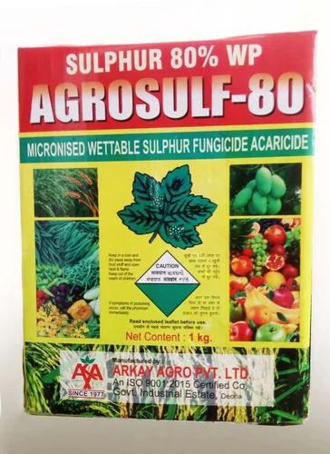 Sulphur 80% WP Fungicides