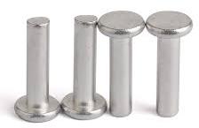 Polished Aluminum Knurling Rivet, for Fittngs Use, Industrial Use, Internal Locking, Length : 0-10mm