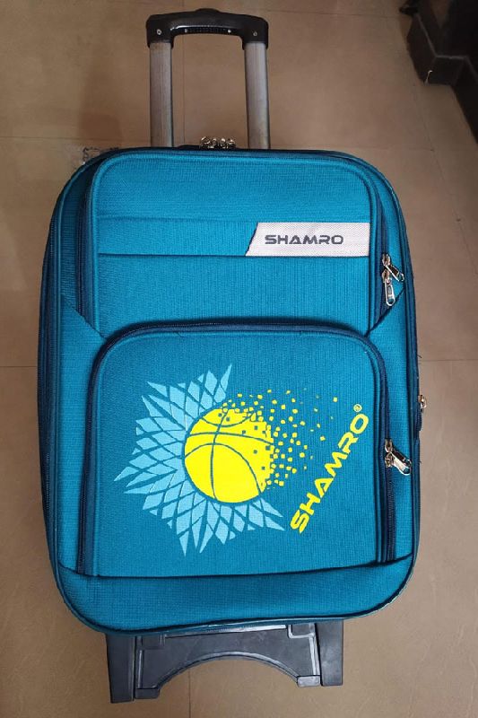 Jindal Shemro Soft Suitcase Trolley, for Travelling, Feature : Comfortable, Easily Washable, Good Quality