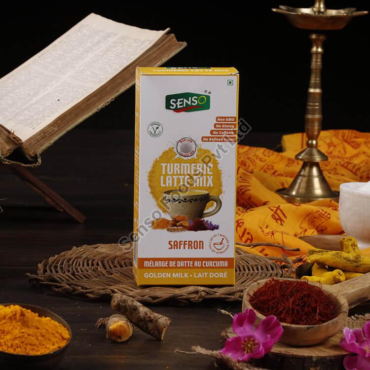 Senso Vegan Turmeric Latte Saffron Flavour at best price in Rajkot