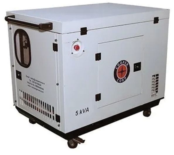 Cooper Corp 5 KVA Diesel Generator, Feature : Less Polluting, Easy Start