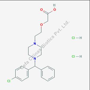 Cetirizine Dihydrochloride API, CAS No. : 83881-51-0