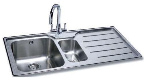 Rectangular Glossy Stainless Steel Sink
