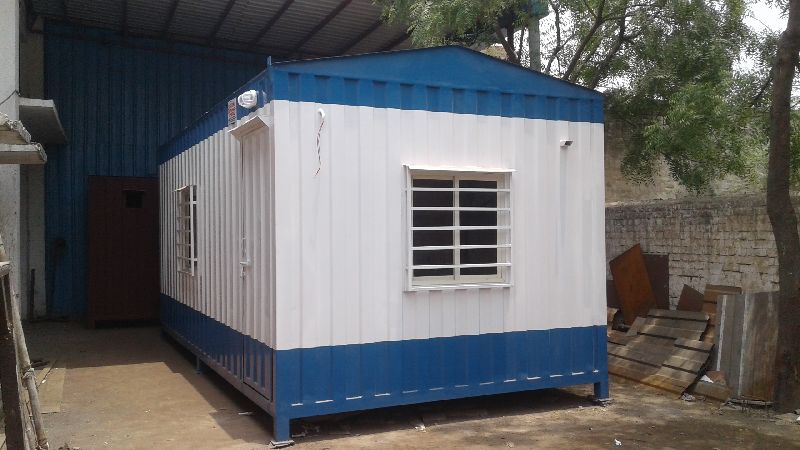 Stainless Steel Hard Hut Type Office Container, Size : 25x25-50x25Inch
