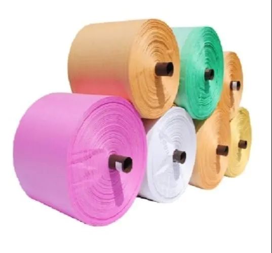 PP Woven Colour Fabric Roll, Feature : Moisture Proof, Recyclable