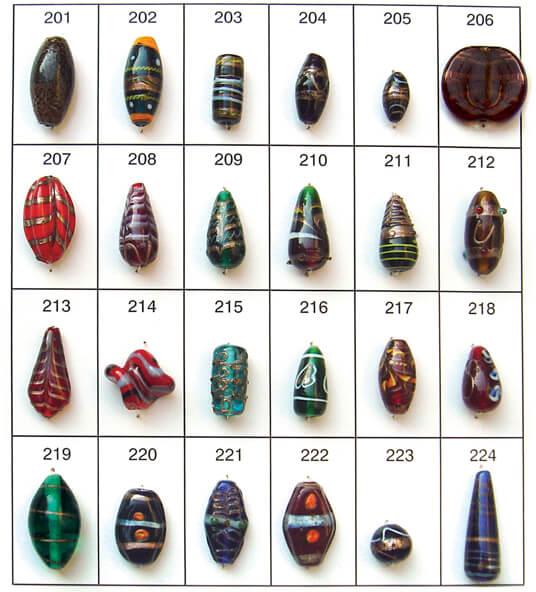 Glass Fancy Lampwork Beads, for Clothing, Jewelry, Packaging Type : Plastic Box