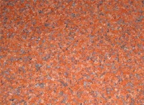 Rectangular Polished Jhansi Red Granite Slabs, for Vanity Tops, Flooring, Specialities : Striking Colours