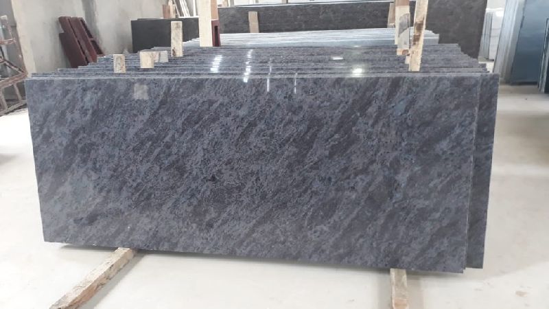 Polished Vizag Blue Granite Slabs, for Vanity Tops, Flooring, Specialities : Striking Colours, Fine Finishing