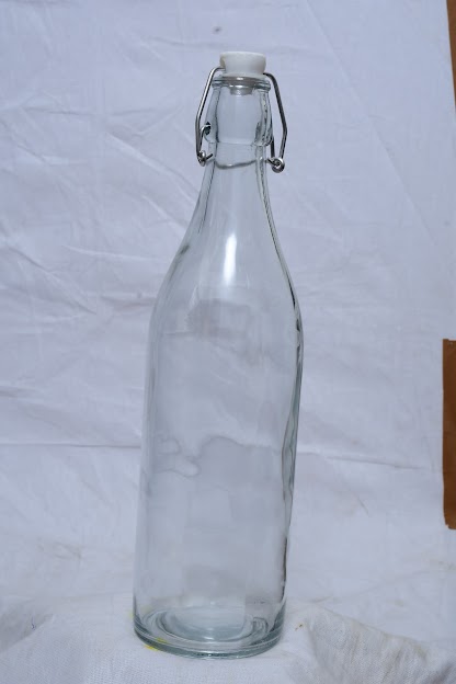 1000ml Glass Round Crimp Bottle