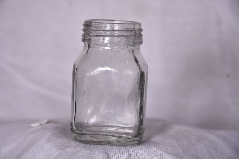 100gm Honey Square Glass Jar