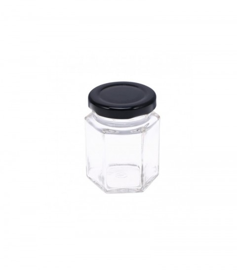 100ml Octagonal Glass Jar