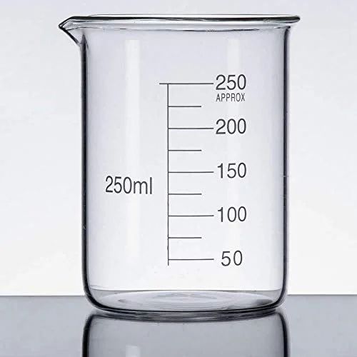 250ml Plain Glass Beaker