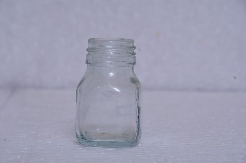 50gm Honey Square Glass Jar