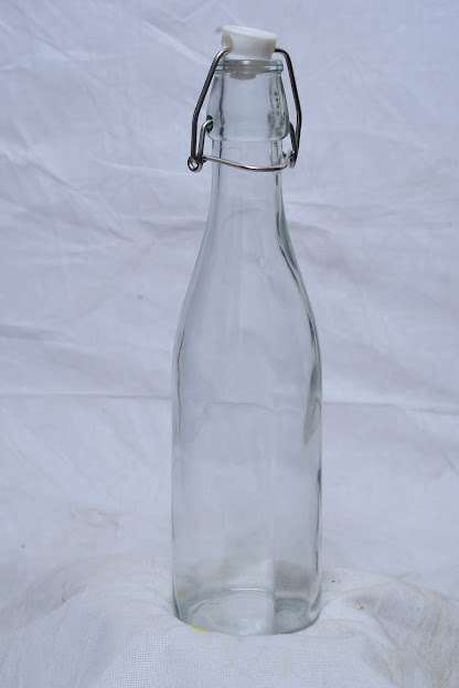 650ml Glass Round Crimp Bottle
