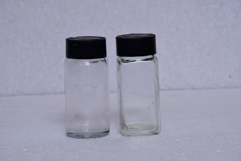 Spice Round Glass Jar, Capacity : 100ml