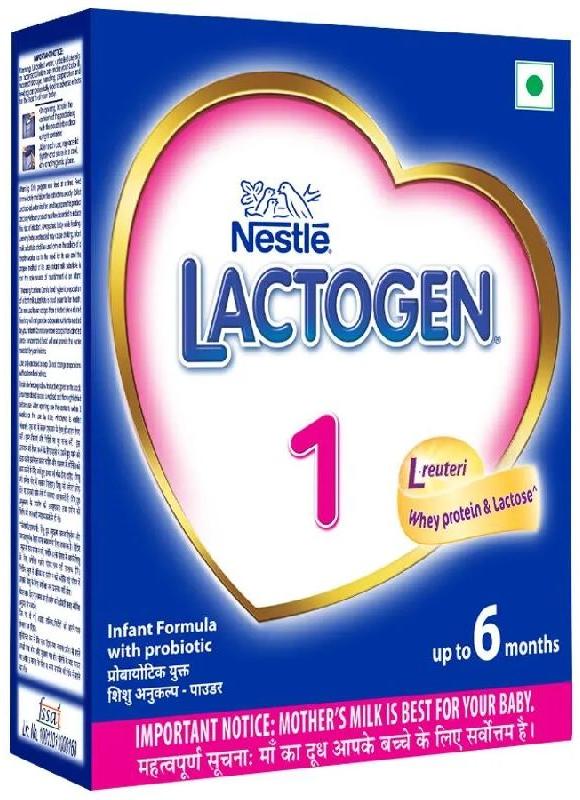 Nestle Lactogen Infant Formula, Stage 1, Upto 6 Months, 400 gm