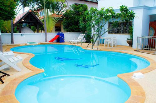 Inground Swimming Pool Construction Services, Color : Sky Blue