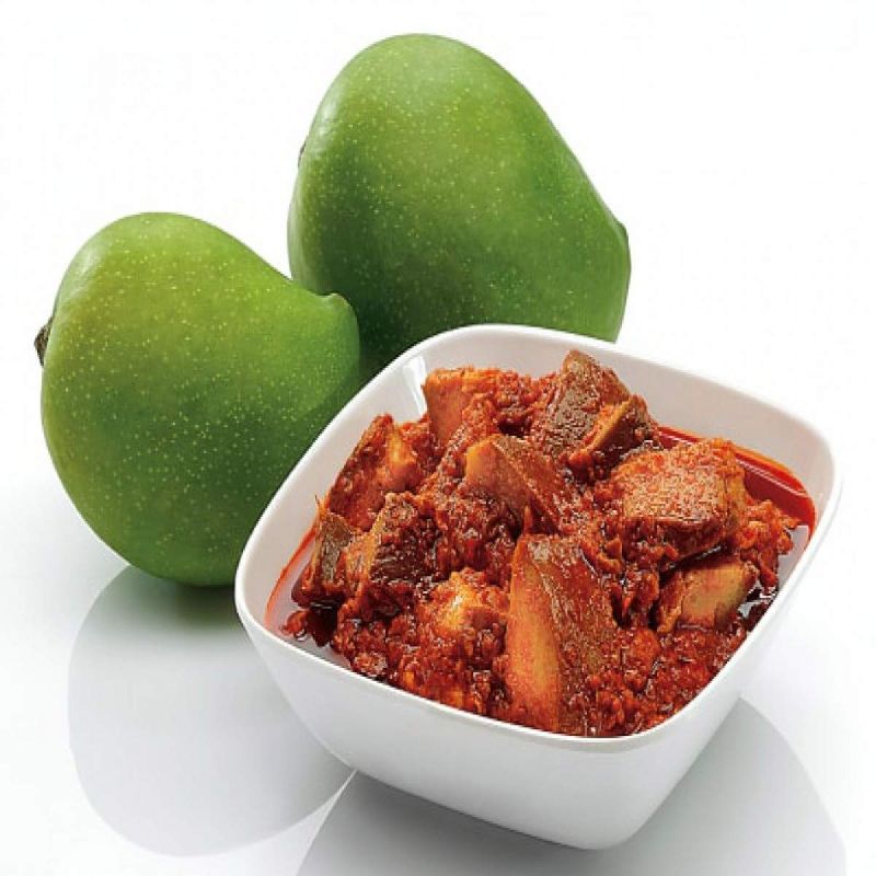 Natural Mango Pickle, for Enhance The Flavour, Human Consumption, Certification : Fssai Certified